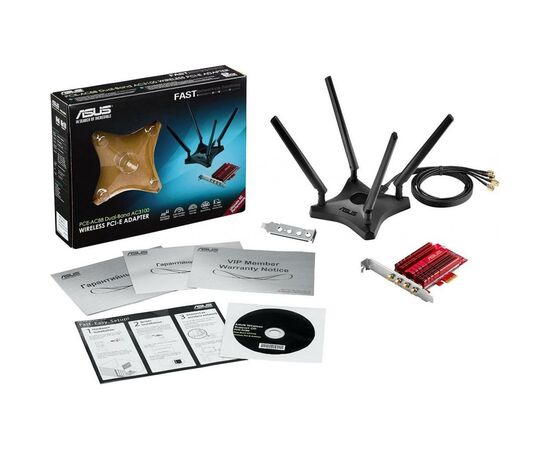 Сетевая карта Wi-Fi ASUS PCE-AC88, изображение 4 Сетевая карта Wi-Fi ASUS PCE-AC88, изображение 4