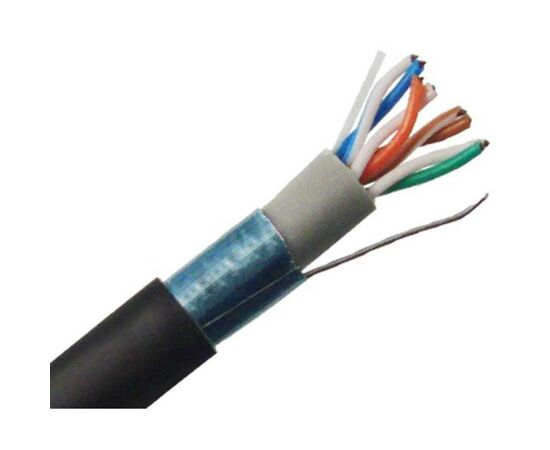 Кабель мережевий Atcom FTP 305м cat.5e Premium CU, внешний (13426)