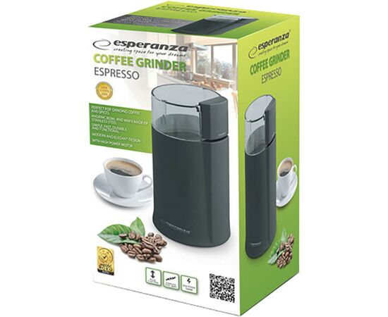 Кофемолка Esperanza EKC 001 K (EKC001K), изображение 2 Кофемолка Esperanza EKC 001 K (EKC001K), изображение 2