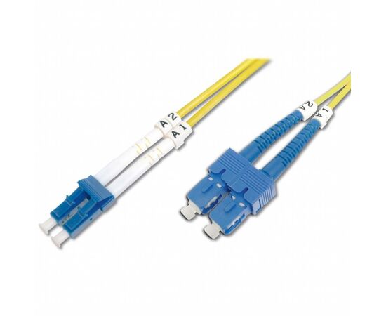 Оптический патчкорд Digitus LC/UPC-SC/UPC,9/125,OS2,duplex,3m (DK-2932-03), изображение 3 Оптический патчкорд Digitus LC/UPC-SC/UPC,9/125,OS2,duplex,3m (DK-2932-03), изображение 3