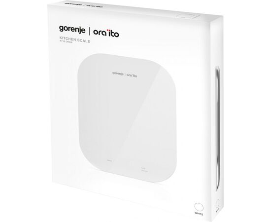 Весы кухонные Gorenje KT 10 ORAW (KT10ORAW), изображение 4 Весы кухонные Gorenje KT 10 ORAW (KT10ORAW), изображение 4