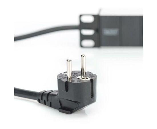 Силовой блок 10" 1U, 16A, 230V 3xSchuko, вилка Schuko Digitus (DN-95411), изображение 5 Силовой блок 10" 1U, 16A, 230V 3xSchuko, вилка Schuko Digitus (DN-95411), изображение 5
