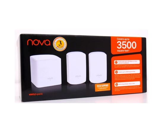 Точка доступу Wi-Fi Tenda MW5-KIT-3, зображення 6 Точка доступу Wi-Fi Tenda MW5-KIT-3, зображення 6