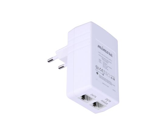 Адаптер PoE Mimosa Gigabit PoE Wall Plug (100-00054), изображение 2 Адаптер PoE Mimosa Gigabit PoE Wall Plug (100-00054), изображение 2