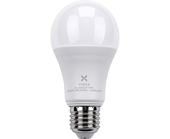 Лампочка Vinga VL-A60E27-154L, изображение 3 Лампочка Vinga VL-A60E27-154L, изображение 3