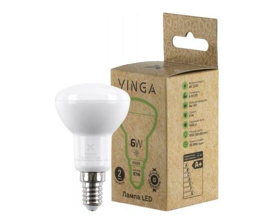 Лампочка Vinga VL-R50E14-64L