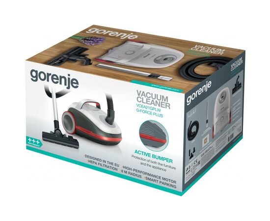Пылесос Gorenje VCEA 21 GPLW (VCEA21GPLW), изображение 8 Пылесос Gorenje VCEA 21 GPLW (VCEA21GPLW), изображение 8