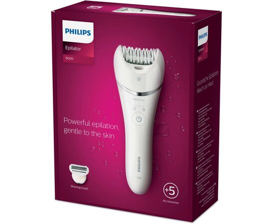 Эпилятор Philips Series 8000 BRE710/00 (BRE710/00), изображение 5 Эпилятор Philips Series 8000 BRE710/00 (BRE710/00), изображение 5