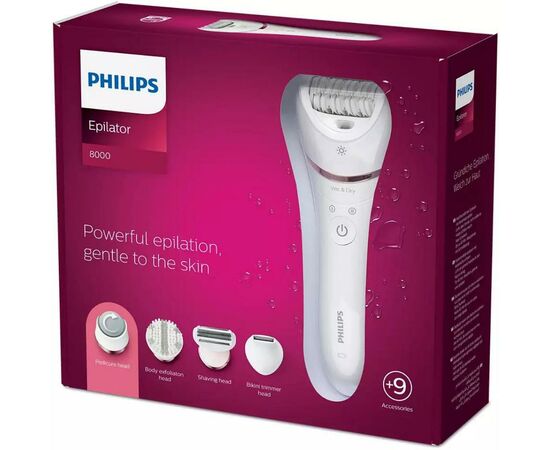 Эпилятор Philips Series 8000 BRE740/10 (BRE740/10), изображение 6 Эпилятор Philips Series 8000 BRE740/10 (BRE740/10), изображение 6