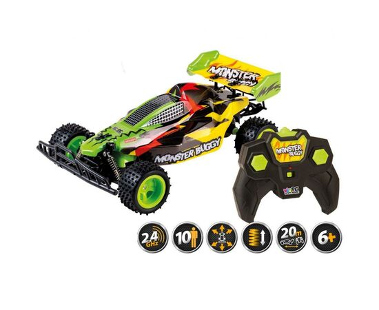 Радиоуправляемая игрушка Happy People Monster Buggy 2.4 ГГц (H30070), изображение 2 Радиоуправляемая игрушка Happy People Monster Buggy 2.4 ГГц (H30070), изображение 2