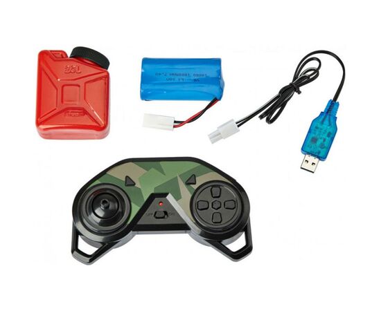 Радиоуправляемая игрушка ZIPP Toys Танк CamoFighter, хаки (T109S), изображение 6 Радиоуправляемая игрушка ZIPP Toys Танк CamoFighter, хаки (T109S), изображение 6