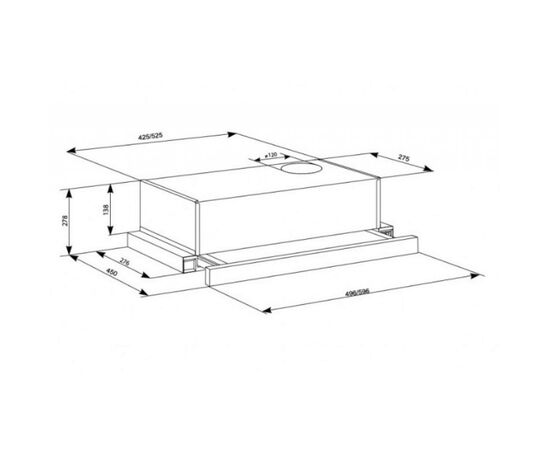 Вытяжка кухонная Eleyus LOTUS 470 60 BR (LOTUS47060BR), изображение 8 Вытяжка кухонная Eleyus LOTUS 470 60 BR (LOTUS47060BR), изображение 8