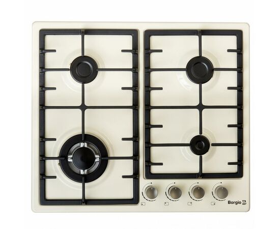 Варочная поверхность Borgio 6942-15 FFD ivory Enamelled