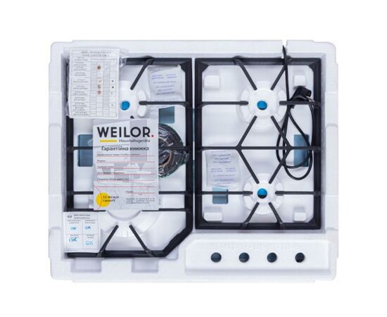 Варочная поверхность Weilor GM W 604 SS, изображение 11 Варочная поверхность Weilor GM W 604 SS, изображение 11