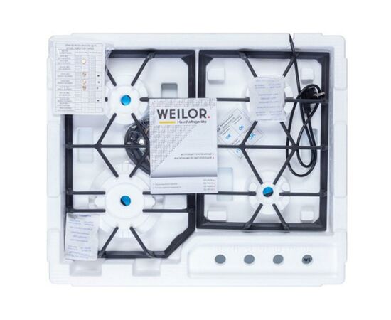 Варочная поверхность Weilor GM W 604 WH, изображение 11 Варочная поверхность Weilor GM W 604 WH, изображение 11