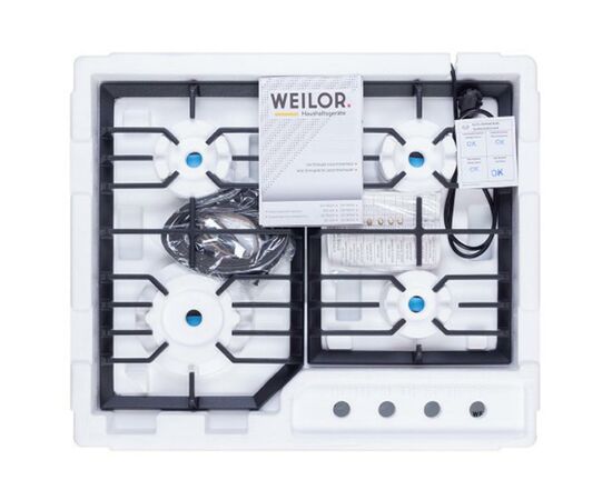 Варочная поверхность Weilor GM W 624 WH, изображение 11 Варочная поверхность Weilor GM W 624 WH, изображение 11