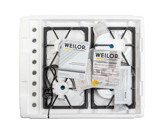 Варочная поверхность Weilor GM W 634 WH, изображение 10 Варочная поверхность Weilor GM W 634 WH, изображение 10
