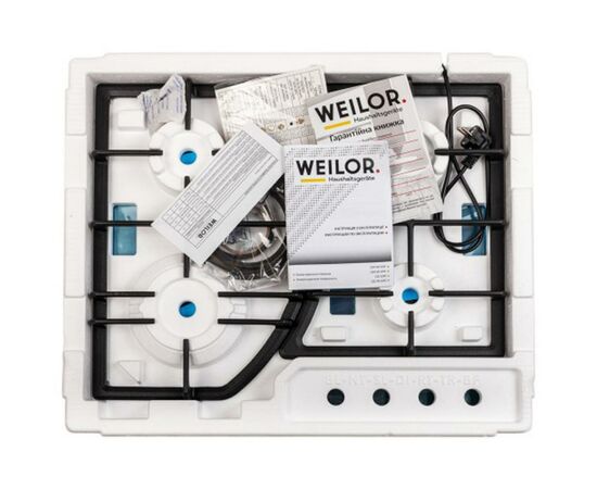 Варочная поверхность Weilor GM W 644 SS, изображение 9 Варочная поверхность Weilor GM W 644 SS, изображение 9