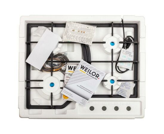 Варочная поверхность Weilor GM W 644 WH, изображение 9 Варочная поверхность Weilor GM W 644 WH, изображение 9