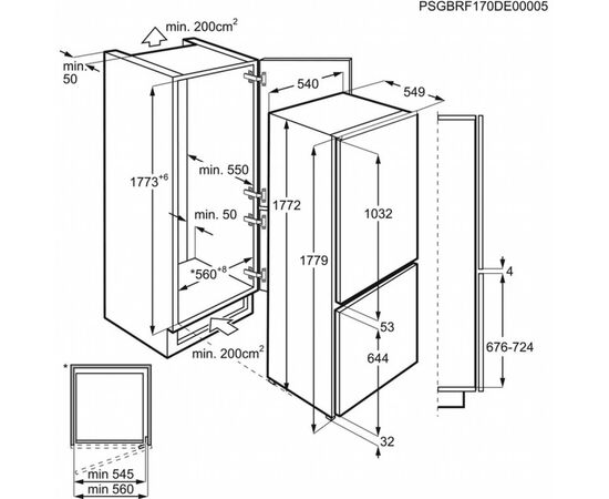 Холодильник Electrolux RNT2LF18S, изображение 3 Холодильник Electrolux RNT2LF18S, изображение 3