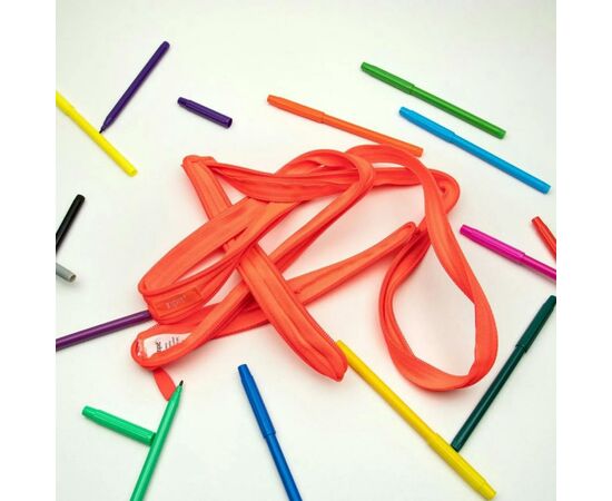 Пенал Zipit Neon Glowing Peach (ZT-NN-2), изображение 4 Пенал Zipit Neon Glowing Peach (ZT-NN-2), изображение 4