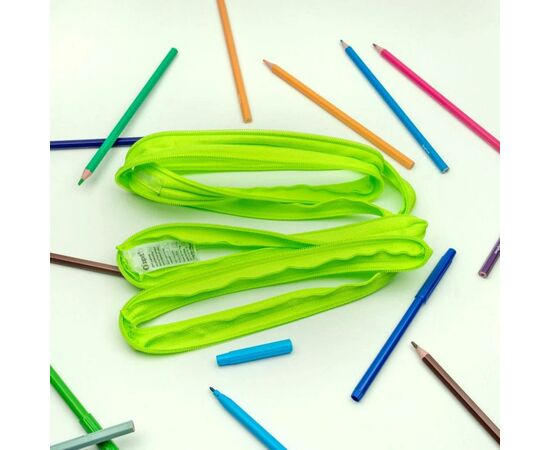 Пенал Zipit Neon Radiant Lime (ZT-NN-1), изображение 4 Пенал Zipit Neon Radiant Lime (ZT-NN-1), изображение 4