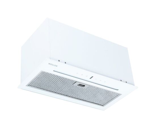 Вытяжка кухонная Weilor PBSR 52301 GLASS WH 1100 LED Strip, изображение 2