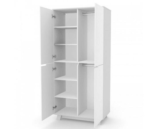 Шафа Верес 850 Manhattan біло-сірий (39.32.2.17), зображення 2 Шафа Верес 850 Manhattan біло-сірий (39.32.2.17), зображення 2