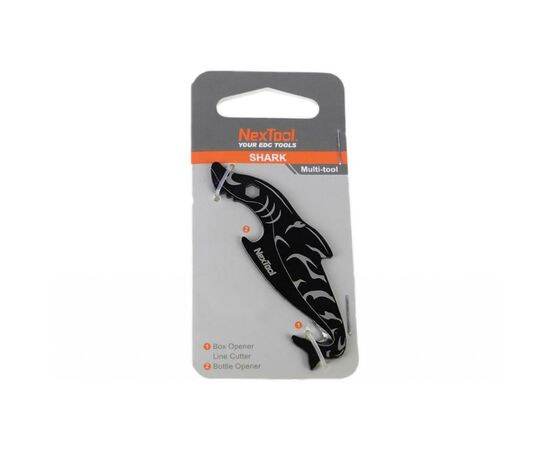 Мультитул NexTool EDC box cutter Shark Black (KT5521Black), изображение 6 Мультитул NexTool EDC box cutter Shark Black (KT5521Black), изображение 6