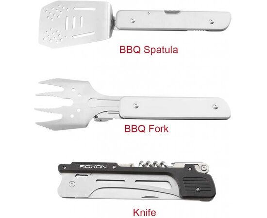 Мультитул Roxon Multi BBQ Tool (S601), изображение 5 Мультитул Roxon Multi BBQ Tool (S601), изображение 5