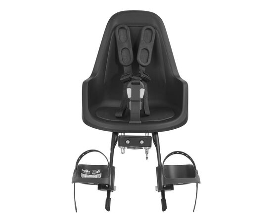 Детское велокресло Bobike Mini ONE Black (8012000001), изображение 2 Детское велокресло Bobike Mini ONE Black (8012000001), изображение 2