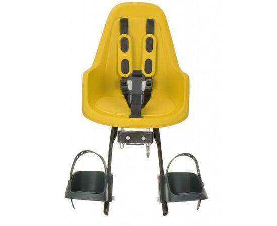 Детское велокресло Bobike Mini ONE Mighty mustard (8012000010), изображение 2 Детское велокресло Bobike Mini ONE Mighty mustard (8012000010), изображение 2