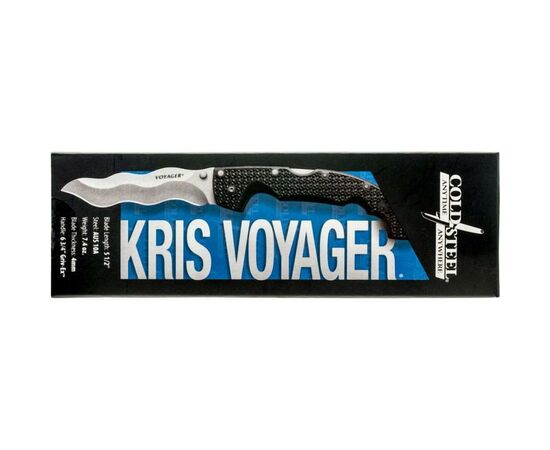Нож Cold Steel Voyager XL Kris Blade (29AXW), изображение 5 Нож Cold Steel Voyager XL Kris Blade (29AXW), изображение 5