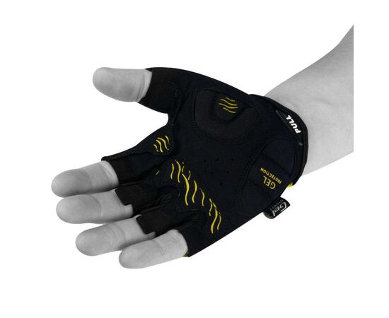 Велоперчатки PowerPlay 5013 Yellow M (5013_M_Yellow), изображение 4 Велоперчатки PowerPlay 5013 Yellow M (5013_M_Yellow), изображение 4
