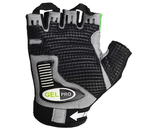 Велорукавиці PowerPlay 5019 Black/Green M (5019A_M_Green), зображення 3 Велорукавиці PowerPlay 5019 Black/Green M (5019A_M_Green), зображення 3