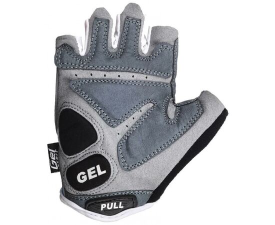 Велоперчатки PowerPlay 5034 White/Yellow L (5034B_L_Yellow), изображение 3