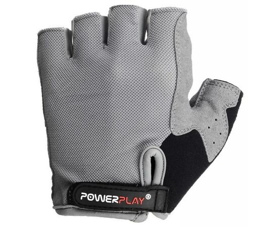 Велоперчатки PowerPlay 5295 Grey XS (5295_XS_Grey), изображение 2 Велоперчатки PowerPlay 5295 Grey XS (5295_XS_Grey), изображение 2