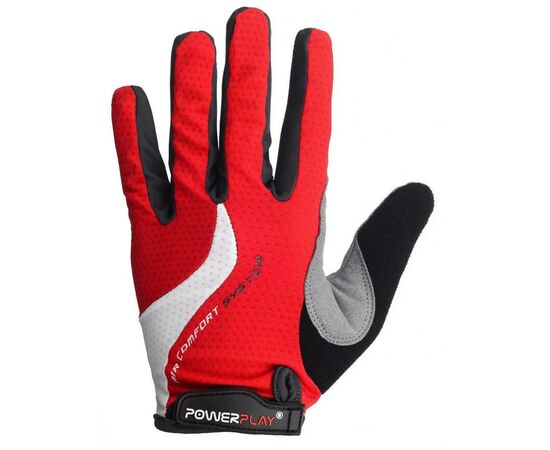 Велоперчатки PowerPlay 6554 Red S (6554_S_Red), изображение 2 Велоперчатки PowerPlay 6554 Red S (6554_S_Red), изображение 2