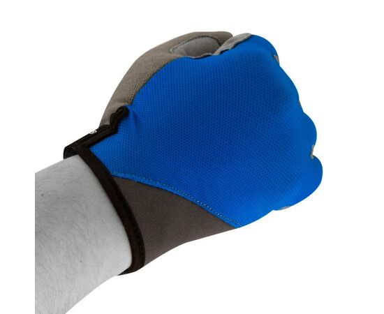 Велоперчатки PowerPlay 6566 Blue L (6566_L_Blue/Grey), изображение 4