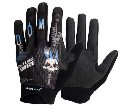 Велоперчатки PowerPlay 6598 Black M (6598_M_Black)