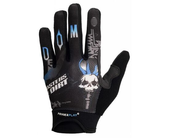 Велоперчатки PowerPlay 6598 Black XL (6598_XL_Black), изображение 2 Велоперчатки PowerPlay 6598 Black XL (6598_XL_Black), изображение 2