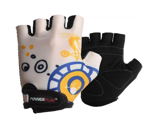 Велорукавиці PowerPlay Children 001 White 2XS (001D_White_2XS)