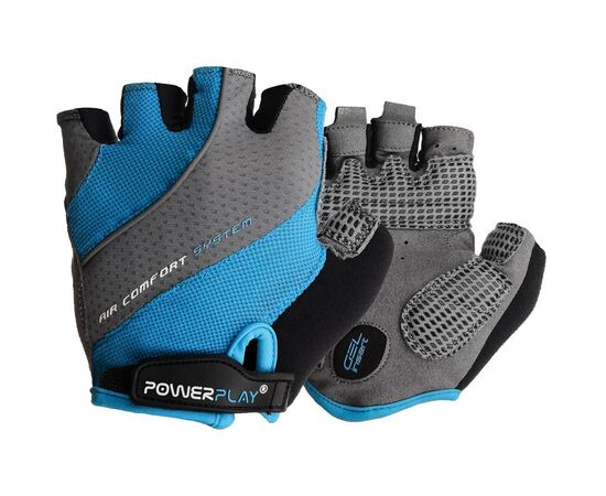Велоперчатки PowerPlay Women 5023 Blue S (5023B_S_Blue_Lady)