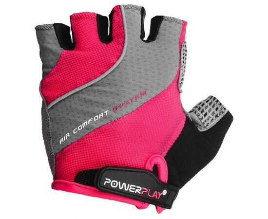 Велоперчатки PowerPlay Women 5023 Pink XS (5023_XS_Pink_Lady), изображение 2 Велоперчатки PowerPlay Women 5023 Pink XS (5023_XS_Pink_Lady), изображение 2