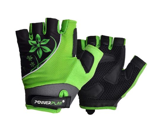Велорукавиці PowerPlay Women 5281 Green XS (5281A_XS_Green)