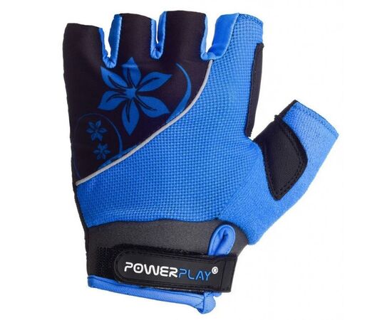 Велорукавиці PowerPlay Women 5281 Blue S (5281B_S_Blue), зображення 2 Велорукавиці PowerPlay Women 5281 Blue S (5281B_S_Blue), зображення 2