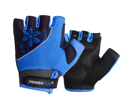 Велорукавиці PowerPlay Women 5281 Blue XS (5281B_XS_Blue)