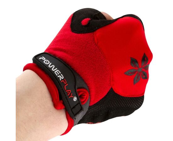 Велоперчатки PowerPlay Women 5284 Red S (5284A_S_Red), изображение 5 Велоперчатки PowerPlay Women 5284 Red S (5284A_S_Red), изображение 5