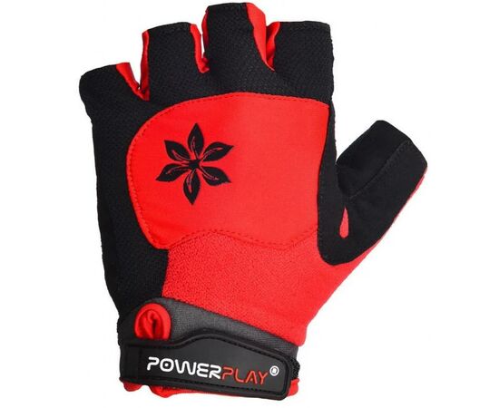 Велоперчатки PowerPlay Women 5284 Red XS (5284A_XS_Red), изображение 2