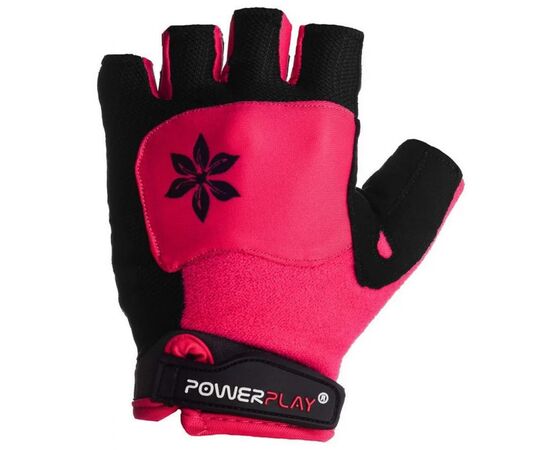 Велоперчатки PowerPlay Women 5284 Pink XS (5284C_XS_Pink), изображение 2